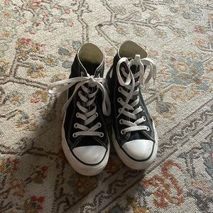 Black High Top Converse